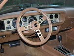 Restored dashboard and dash trim plate.