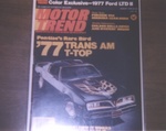 Motor Trend Magazine- August '76