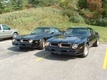 Showing off these two 1976 PHS documented 50th LE's at work in Cleveland, Ohio. One nice day in June, 2004.  Two of only 533 made. Michael Tyler's 50th is on the left.