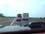 Eastbound & down (well southbound actually). In hot persuit of Chris Swindon's 77 T/A