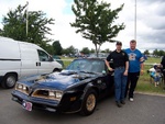 Chris Swindon of Newcastle, England with Bandit TA Club member Chris Dunnett