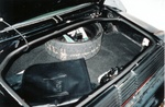 never used orginal space saver and rust free trunk with orginal fisher t top covers