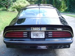 My rear end