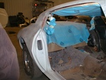ok thats beginning to look better, still no doors, thank God for Arizona rust free trans am