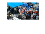 Right above the pit crew actual working pit stop during the race.....