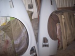 Fenders, Primed and Ready to go Back in Black!