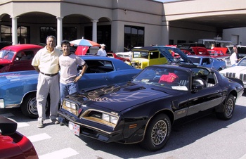 My Dad & Me. 2006 Sarasota Fl. Car Show.