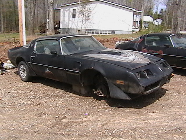 Well here she is at my house...no front brakes on the passengerside