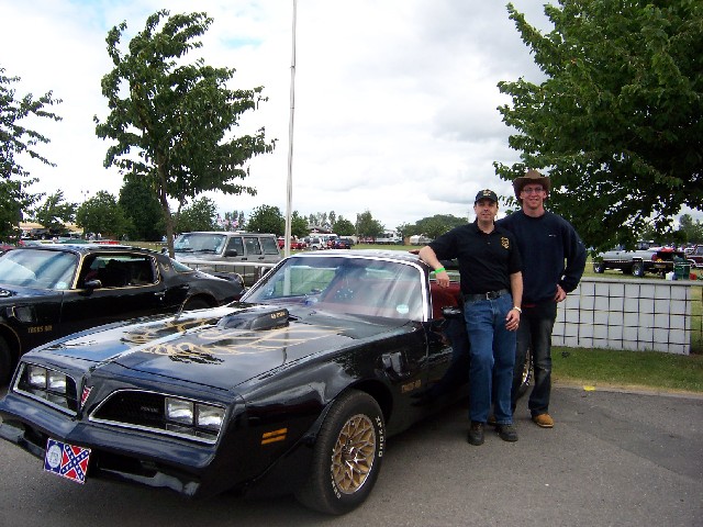 With Bandit T/A Club member Chris Dunnett
