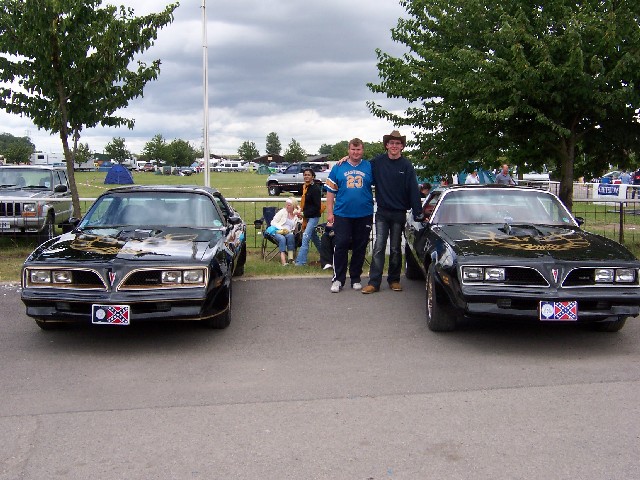 The Northern England Bandit T/A contingent - me and friend Chris Swindon