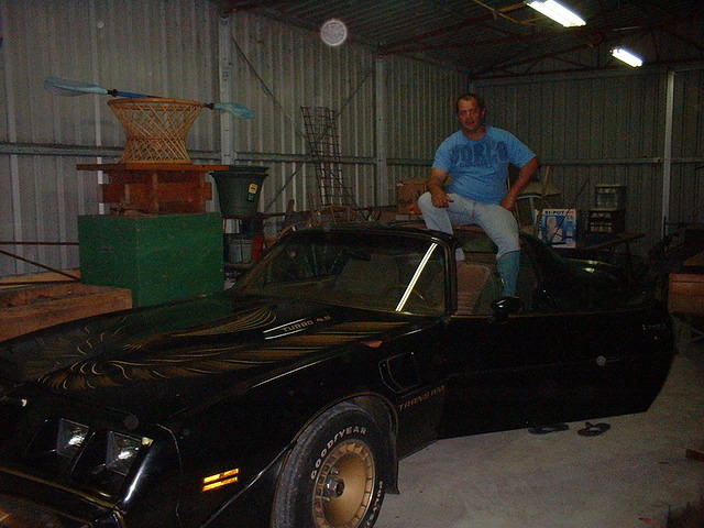 Trans Am as found after a wipe over.