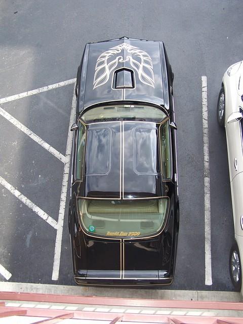 Lookin' down from third floor at hotel in 2009 on the BR09