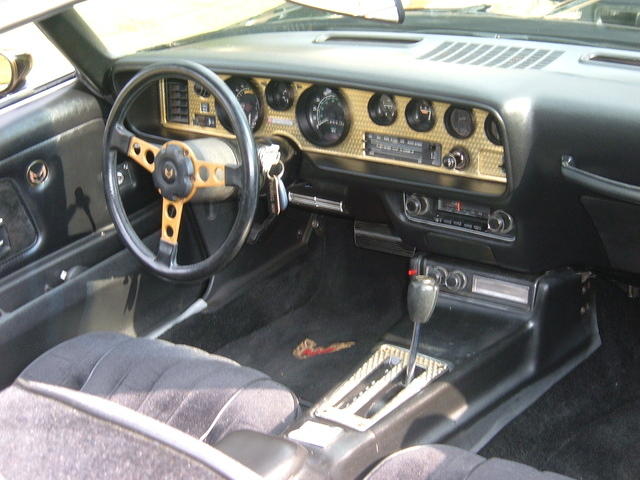 Another picture of the interior. I re-installed the original 8 track tape player.
