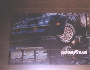 Original Goodyear Tire Ad- Road and Track May '77