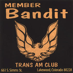 Bandit Club Sticker