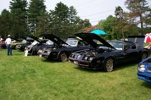 Firebird Nation Show Bandit Rich's Car 3rd in line