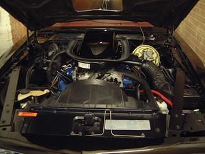 Heart of the beast. The Pontiac 6.6 litre V8