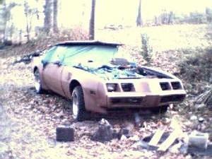 Another pic of "rusty" just after this engine was installed.