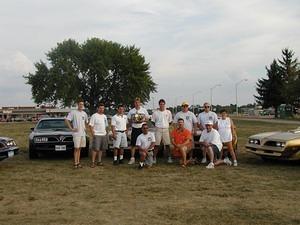 2002 TA nationals line up of Bandit owners after we took home the 2nd place trophy for club participation.