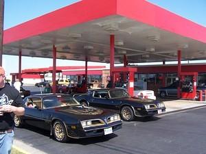 gas station / truck stop "Trans Am what's your pleasure" from Tyler's S&tB movie location tour 2007