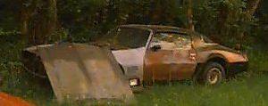 This rare Y82 4-speed car has been totally stripped. I bought it for $300, but effectively got nothing but a title.