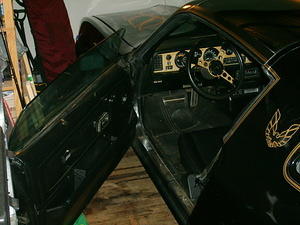 Enter the cockpit