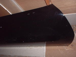door waiting for assembly and to go  on car