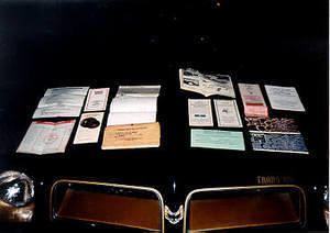 All of the documentation for my SE, including the original Bill of Sale from Bill Munday Pontiac in Austin, Texas.  I purchased it in the spring of 2002 from Cool Cars Only in Loveland, Colorado.  Only 57,000 miles!