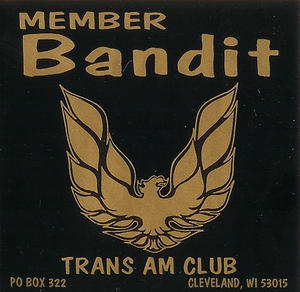 Bandit Club sticker
