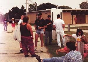 Crawford and others 1st show 1993