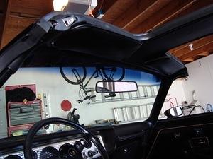 another shot of the newly installed headliner
